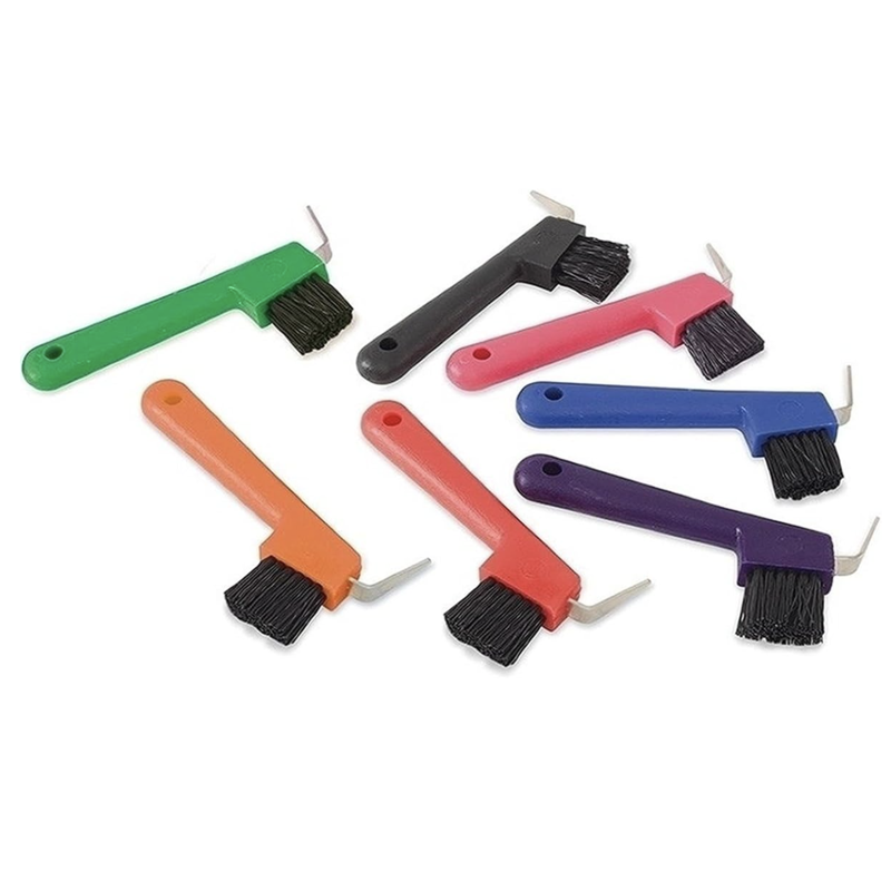 Ezi-Groom Hoof Pick / Brush One Size Orange-2